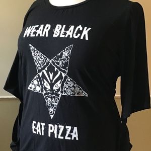 Black Craft Cult Pizza Tee